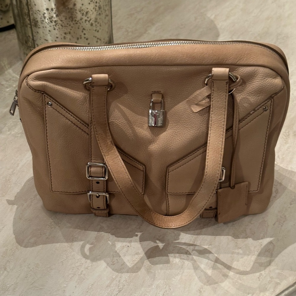 NWT; YSL Yves Saint Laurent Rive Gauche Calfskin Lover Bag; Never used; Pristine